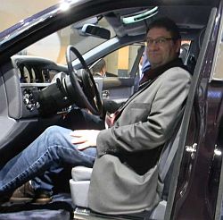 Probesitzen im Rolls-Royce