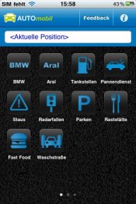 Auto mobil iPone App
