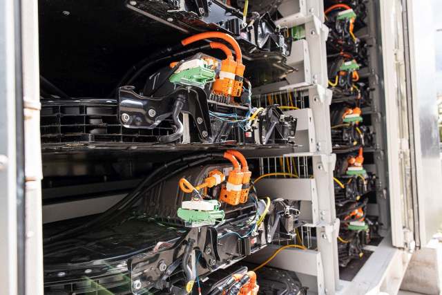 Batteriespeicher Audi