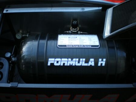 Wassestoff Tank des Formula H
