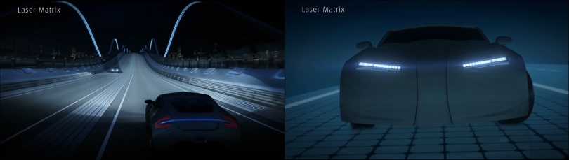 Laser Matrix-Scheinwerfer Hella