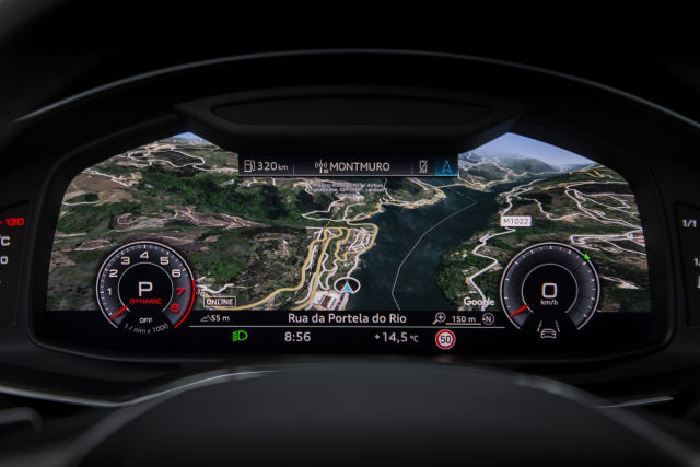 Navigation Display Audi A6