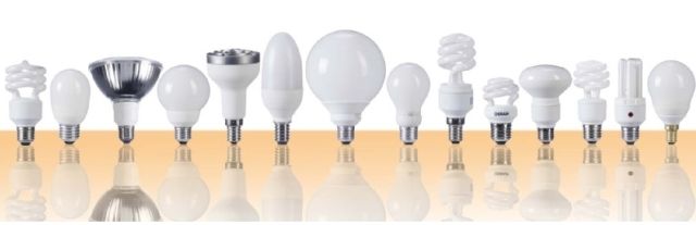Energieeffiziente Lampen